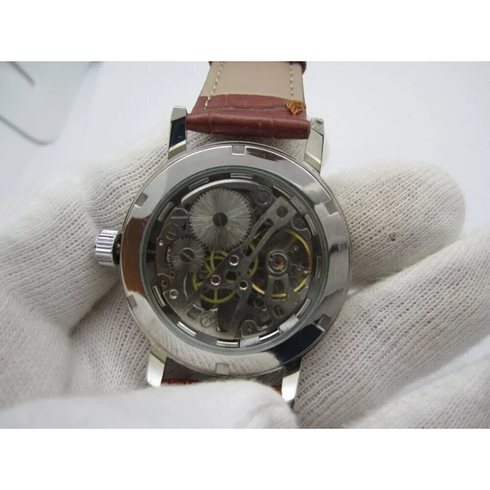 Men Sewor Mechanical Analog 39mm Round Watch (H881)